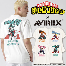 AVIREX &times; MY HERO ACADEMIA T-SHIRT画像