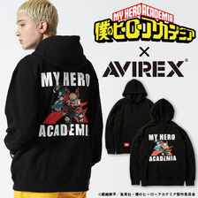AVIREX &times; MY HERO ACADEMIA HOODIE画像