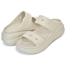 crocs CLASSIC CRUSH SANDAL BONE 207670-2Y2画像