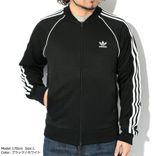 adidas P Blue Super Star Track Top Jersey JKT Originals IA4785/IA4784画像