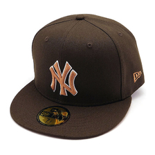 NEW ERA 59FIFTY St. Valentine's Day バレンタインデー ニューヨーク・ヤンキース ウォルナット ブラウンアンダーバイザー 13542622画像