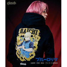 glamb &times;ブルーロック Raichi Jingo Hoodie GB0123-BL05画像