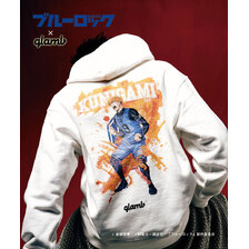 glamb &times;ブルーロック Kunigami Rensuke Hoodie GB0123-BL03画像