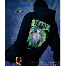 glamb ×ブルーロック Isagi Yoichi Hoodie GB0123-BL01画像