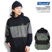RADIALL FLAGS - STAND COLLARED SWEATSHIRT L/S RAD-23SS-CUT006画像