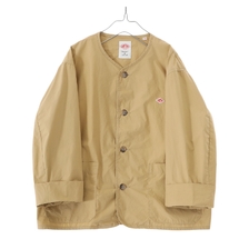 DANTON COLLARLESS SHORT JACKET DT-A0293画像