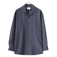 WEWILL LS OPEN COLLAR DT SHIRT W-012-5004画像