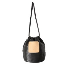 Scye Soft Leather Drawstring Bag 3323-11320画像