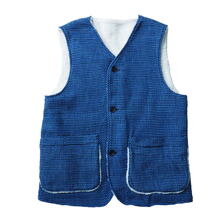 SAMURAI JEANS リバーシブル藍染太オックスベスト SJVT22-RV01画像