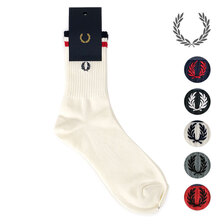 FRED PERRY TIPPED SHORT SOCK F19805画像
