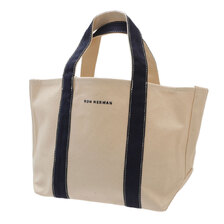 Ron Herman RH ORGANIC CANVAS TOTE KNRxNAVY画像