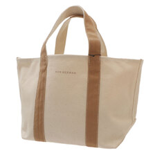 Ron Herman RH ORGANIC CANVAS TOTE KNRxBEIGE画像