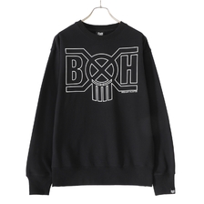 BOUNTY HUNTER BxH LINE LOGO Crew Neck Sw BHLC2301-2画像
