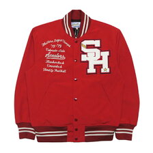 Whitesville T/C GROSGRAIN BASEBALL JACKET WV15278-165画像