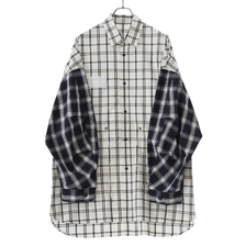 FUMITO GANRYU M-51 switching shirt jacket FU9-BL-03画像