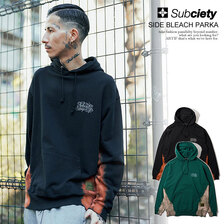 Subciety SIDE BLEACH PARKA 103-31855画像