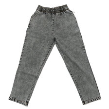 COOKMAN Chef Pants Snow Washed Denim Black 231-31814画像