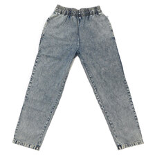 COOKMAN Chef Pants Snow Washed Denim Blue 231-31821画像