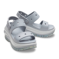 crocs Classic Mega Crush Sandal Light Grey 207989-007画像