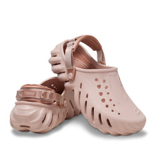 crocs Echo Clog Pink Clay 207937-6TY画像