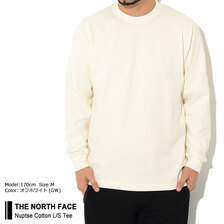 THE NORTH FACE 23SS Nuptse Cotton L/S Tee NT32345画像