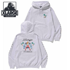 X-LARGE FLAG GAL PULLOVER HOODED SWEAT 101231012030画像
