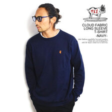 The Endless Summer TES CLOUD FABRIC LONG SLEEVE T-SHIRT -NAVY- FH-23374303画像