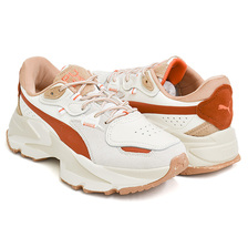 PUMA ORKID WILD WOMEN WNS WARM WHITE - WARM CHESTNUT 390007-01画像