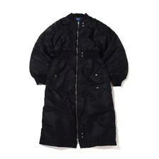 adidas BLUE VERSION SANTIAGO COAT BLACK HR3415画像