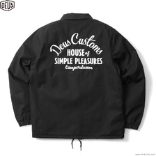 Deus Ex Machina GULF COACH JACKET (BLACK) DUS23S236766画像