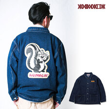 ANIMALIA COVERALLS - CARTOON KSKUN - AN23SP-JK02画像