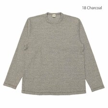 BARNS HEAVY SPAN FRAISE L/S T-SHIRT BR-8420画像