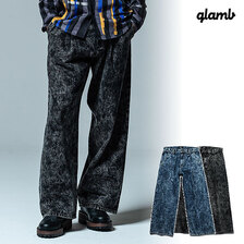 glamb Wide Bleach Denim GB0223-P07画像