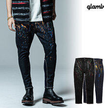 glamb Clash Paint Poly Pants GB0223-P13画像