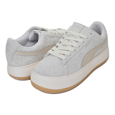 PUMA SUEDE MAYU THRIFTED WNS WARM WHITE-FROSTED IVORY 389835-01画像