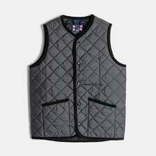 LAVENHAM MEN'S THORNHAM RC QUILTING GILLET SLJ2039画像