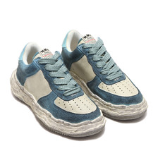 MIHARAYASUHIRO MIHARA YASUHIRO "WAYNE" OG Sole DR Leather Low-top Sneaker BLUE A10FW710-BLUE画像