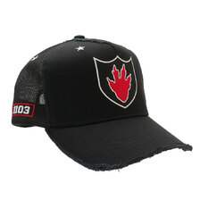 YOSHINORI KOTAKE DESIGN &times; GODZILLA BLACK MESH CAP BLACK画像