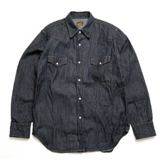 BURGUS PLUS 8oz Denim Western Shirt HBP-301WS画像