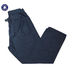 POST OVERALLS 3313-6D 6 oz. light denim E-Z ARMY NAVY Pants 2 indigo画像