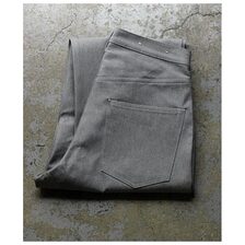 SCYE BASICS Melange Grey Denim Wide Leg Jeans 5723-81549画像