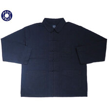 POST OVERALLS 3107-VSI VINTAGE SHEETING POST Chinois indigo画像