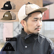 POLeR FURRY FONT CANVAS FLAP CAP 223MCV0039画像