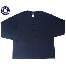 POST OVERALLS 3109-VSI VINTAGE SHEETING POST Chinois DV indigo画像