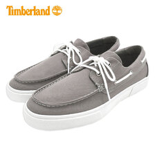 Timberland UNION WHARF 2.0 EK+ 2 Eye Boat Medium Grey Canvas A29FU画像
