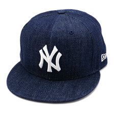 NEW ERA 59FIFTY Denim インディゴデニム &times; スノーホワイト 13516117画像