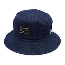 NEW ERA バケット01 Denim インディゴデニム &times; ラベル 13515826画像