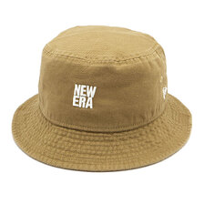 NEW ERA バケット01 スクエアニューエラロゴ カーキ &times; スノーホワイト 13515794画像