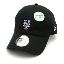 NEW ERA カジュアルクラシック MLB Casual Classic ニューヨーク・メッツ ミッドロゴ ブラック &times; スノーホワイト/ロイヤル/オレンジエイド 13515757画像