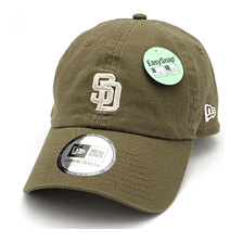 NEW ERA カジュアルクラシック MLB Casual Classic サンディエゴ・パドレス ミッドロゴ モス &times; スノーホワイト/パーフェクトタン 13515752画像
